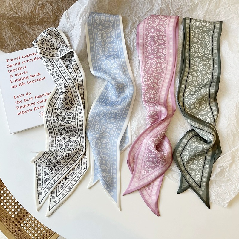 Women Fashion Necktie - Set Serie Sciarpa in raso di