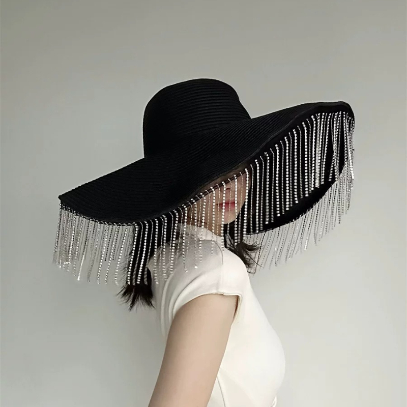 Cappello di paglia con tesa am - Women Fashion Photoshoot recensione e prezzo