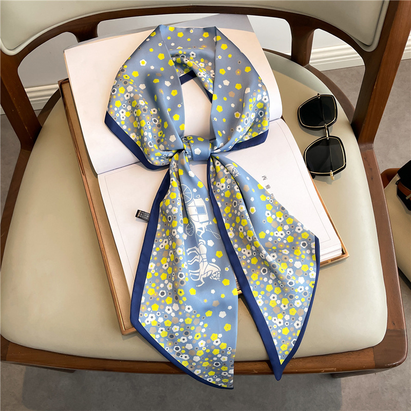 Sciarpa Lunga in Seta Stampata - Women Fashion Necktie recensione e prezzo